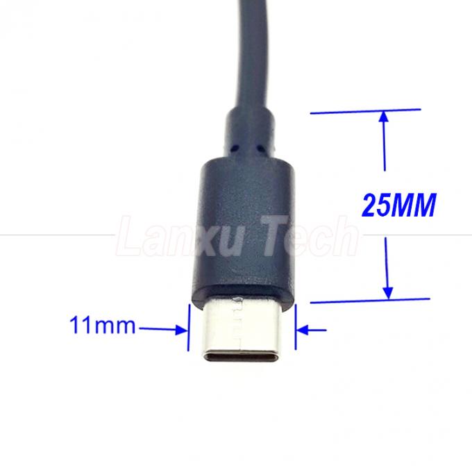 USB Type C Man tot Vrouw aan en uit Silicon Cap Switch Extension Cable voor Raspberry Pi Lamp Fan 2