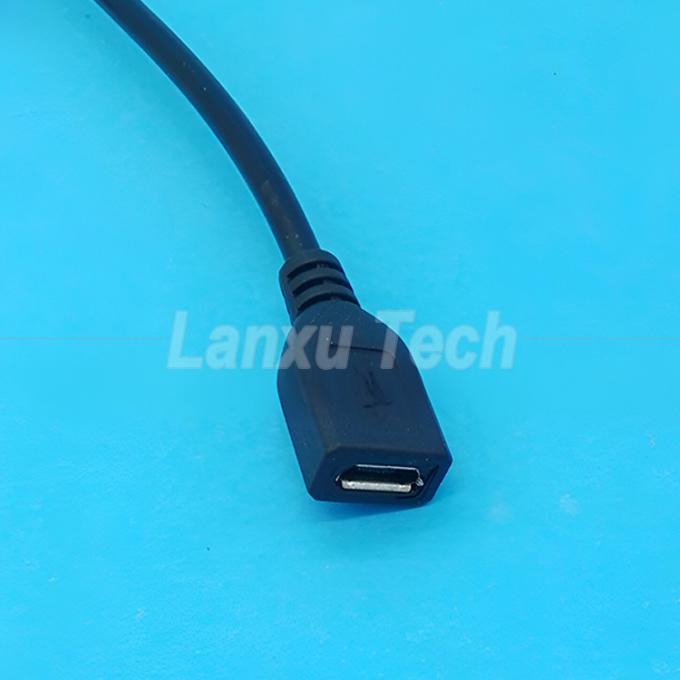 USB Micro B Man tot Vrouw Uitbreiding aan en uit Drukknop 501 Schakelkabel 5