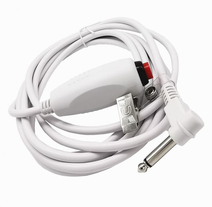 Custom 6.35 Single Button Switch Line Emergency Call Button Nurse Call Cable met clip voor verpleegsterstation Verpleegster Call System 5