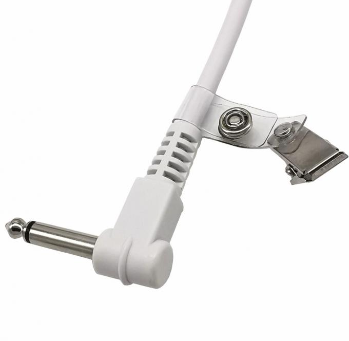 Custom 6.35 Single Button Switch Line Emergency Call Button Nurse Call Cable met clip voor verpleegsterstation Verpleegster Call System 7