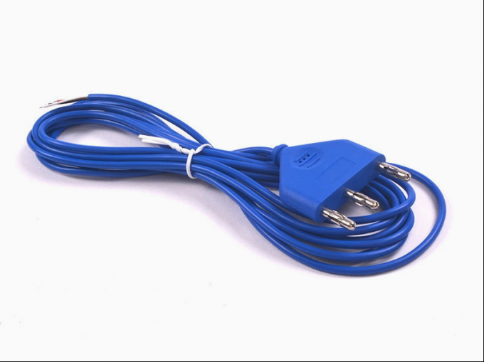 Aanpassen Hoge Frequentie 3 Pin Plug Wegwerp ESU potloodkabel Elektrokirurgisch potlooddraad Elektrisch mesdraad 0
