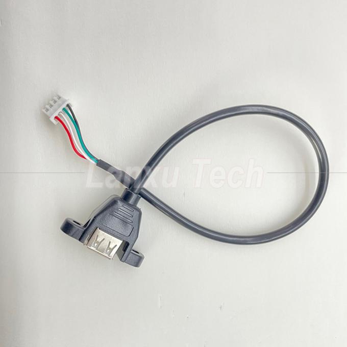 USB 2.0 Panel Mount Type A naar JST XH PH VH 4 pin kabel 2
