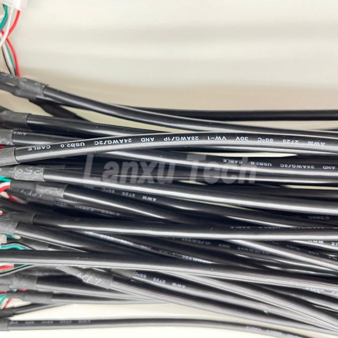USB 2.0 Panel Mount Type A naar JST XH PH VH 4 pin kabel 5