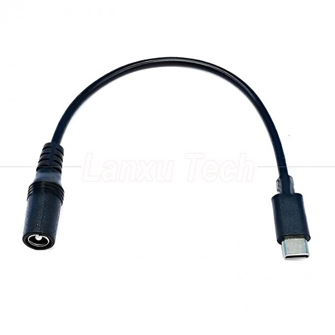 Micro USB Mannelijk naar DC 3,5x1,35 mm Vrouwelijk Jack Stromverlengkabel voor ventilatoren LED-strips 1