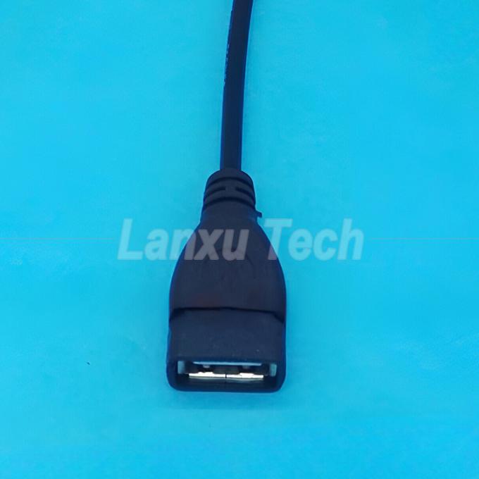 USB 2.0 A Man tot 2 Dual USB Vrouwelijke Jack Y Splitter Hub Power Cord Extension Adapter Cable 4