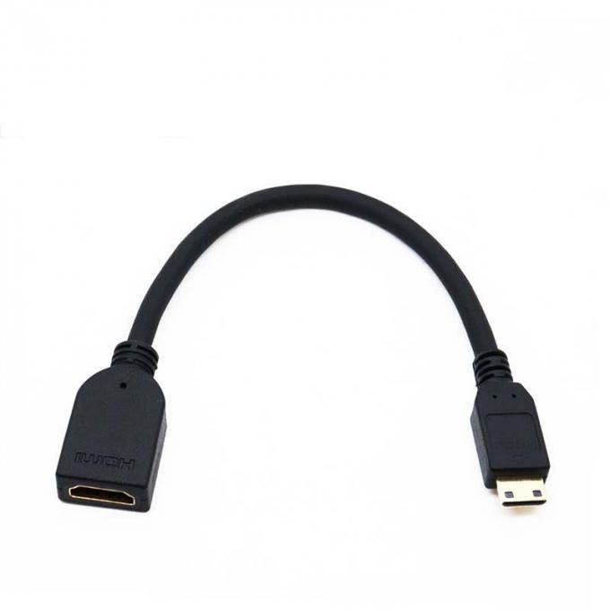 Mini HD-MI Man tot HD-MI Vrouwelijke Converter Waterdicht Verlengkabel Voor Auto Truck Boot Motorfiets Computer 1