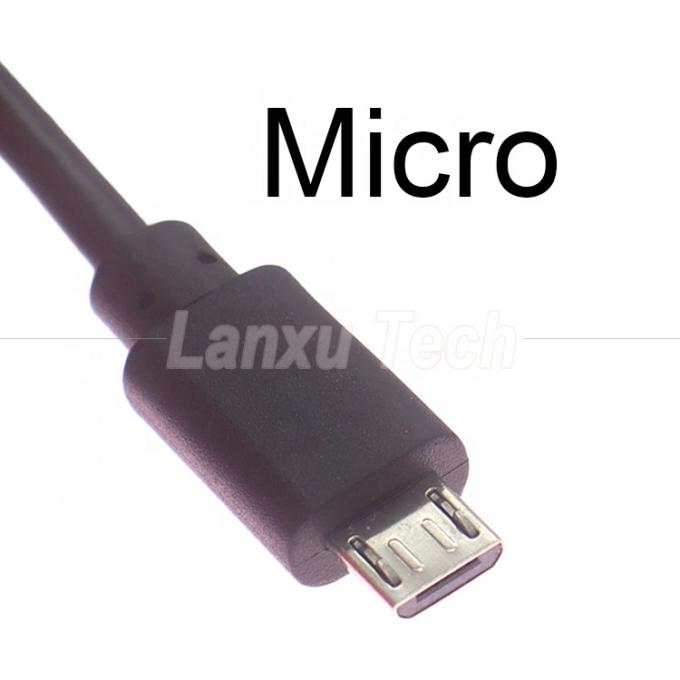 50cm 1M 2M 1A 2A opladen V8 Micro naar USB dataladder verlengkabel 3