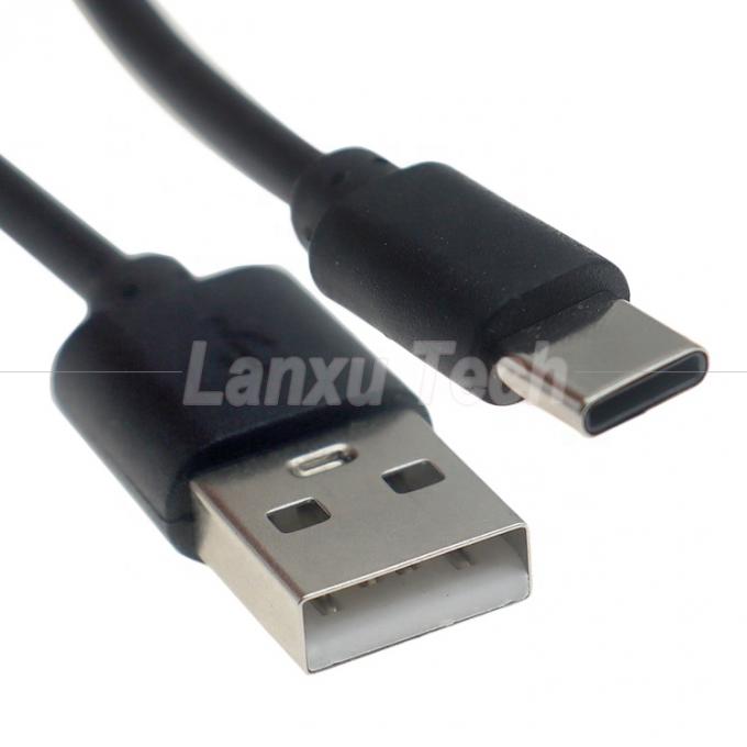 Hoge kwaliteit snellaad 2A 1m 2m 3m 5m USB 2.0 A tot Type C Extension Data Charger kabel voor mobiele telefoon tablet 1