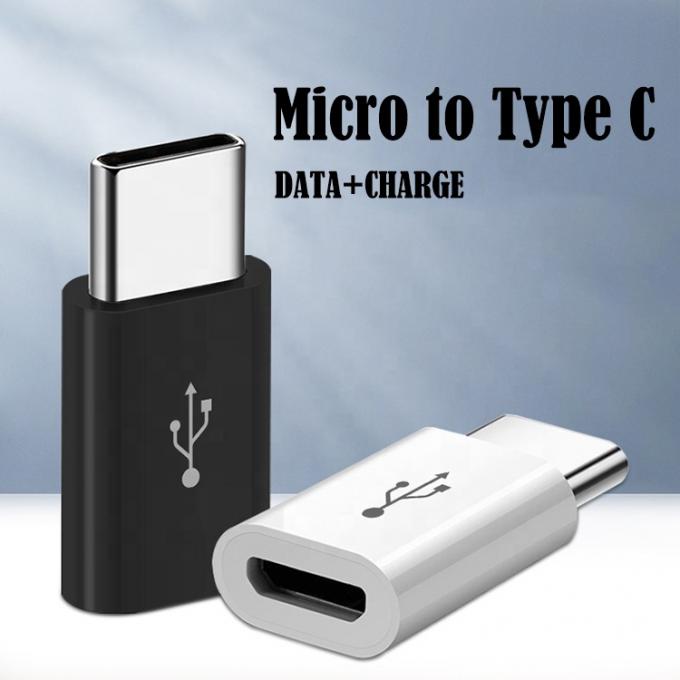 Hoog compatibele Micro B vrouwelijke naar type C OTG-oplaadadapterconverter 1