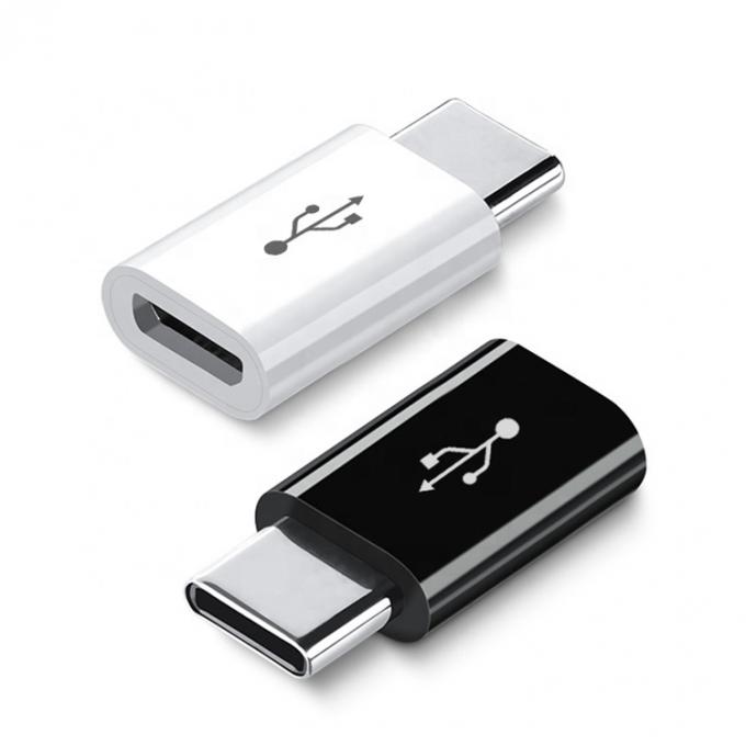 Hoog compatibele Micro B vrouwelijke naar type C OTG-oplaadadapterconverter 5