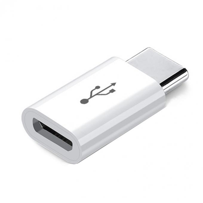 Hoog compatibele Micro B vrouwelijke naar type C OTG-oplaadadapterconverter 4