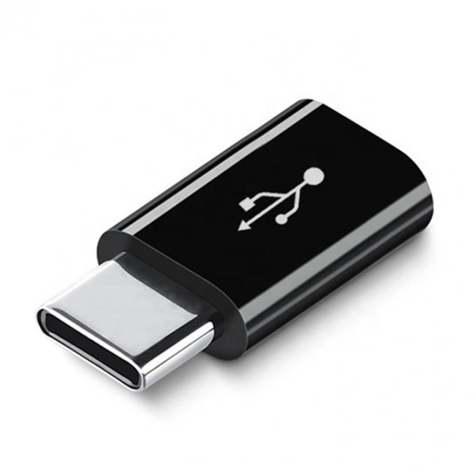 Hoog compatibele Micro B vrouwelijke naar type C OTG-oplaadadapterconverter 3