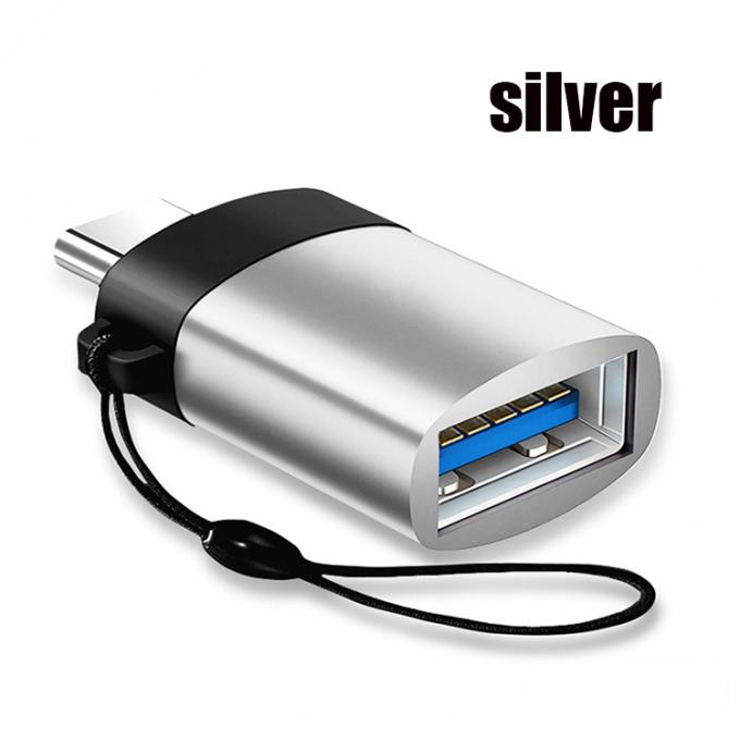 Draagbare Mini Lanyard Metal Shell OTG Type C 3.1 Mannelijke naar USB 3.0 Vrouwelijke Adapter 7