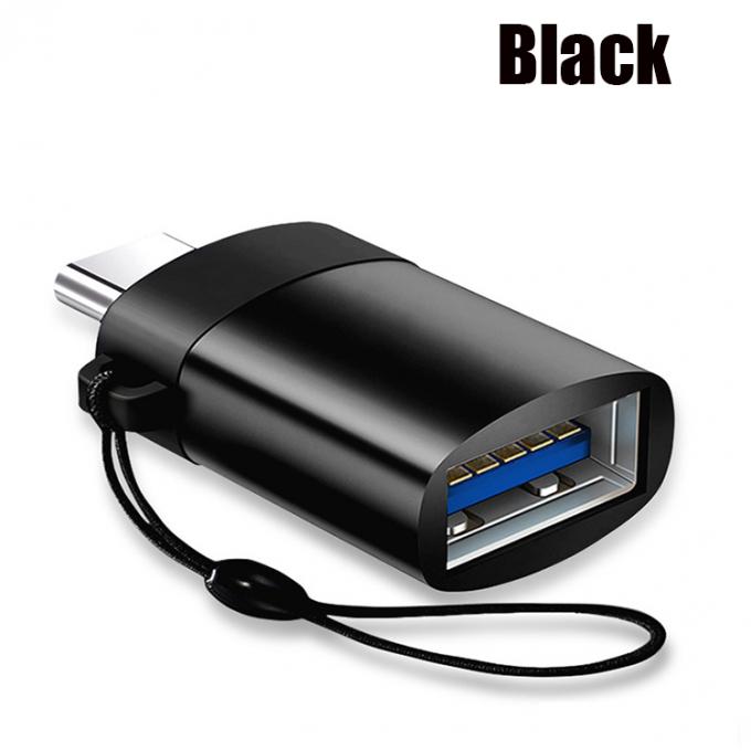 Draagbare Mini Lanyard Metal Shell OTG Type C 3.1 Mannelijke naar USB 3.0 Vrouwelijke Adapter 5