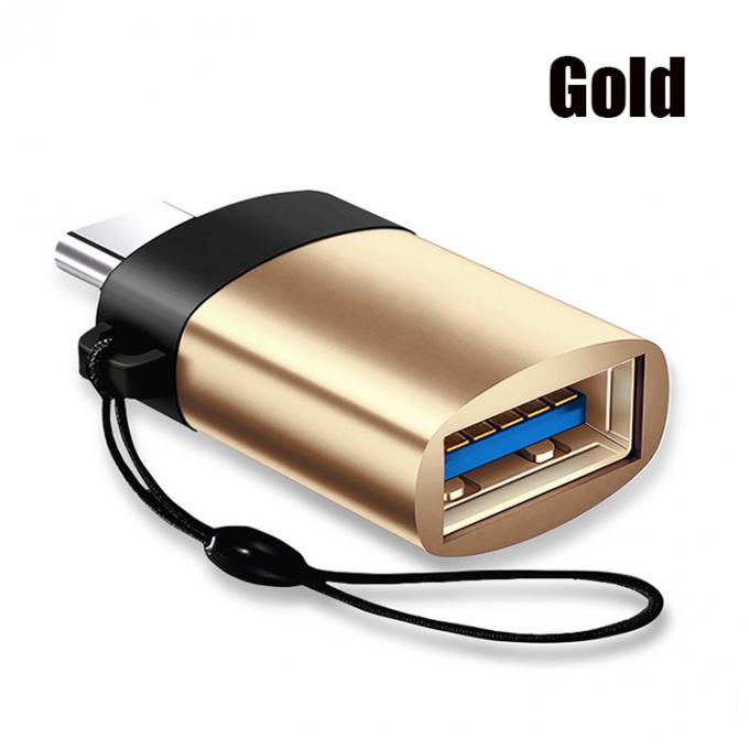 Draagbare Mini Lanyard Metal Shell OTG Type C 3.1 Mannelijke naar USB 3.0 Vrouwelijke Adapter 6