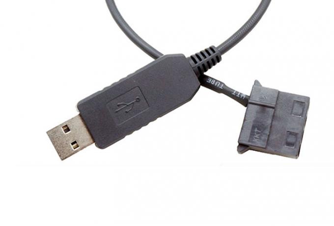 USB 5V tot 12V Spanning Stap omhoog 3 pin en 4 pin PC Fan Power Adapter Kabel 5