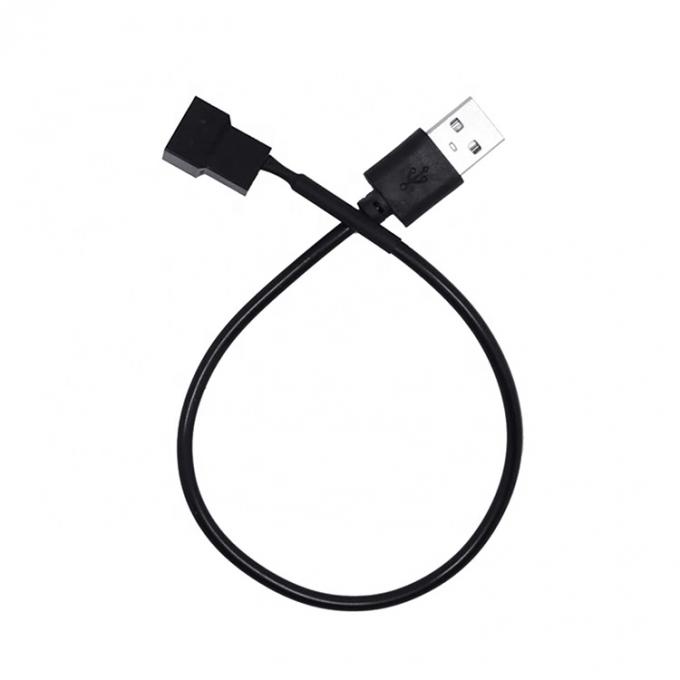 USB tot 3 pin 4 pin Molex Vrouwelijke PWM 5V Case Computer koeler koeling ventilator stroomtoevoer adapter connector kabel 3