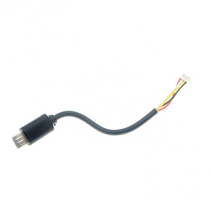 Op maat gemaakte 10cm 20cm 30cm 50cm Micro B 5P tot 4P JST MX 1.25mm Connector Wire Cable 5