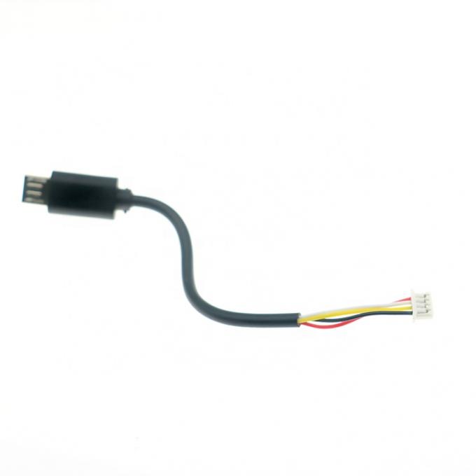 Op maat gemaakte 10cm 20cm 30cm 50cm Micro B 5P tot 4P JST MX 1.25mm Connector Wire Cable 4