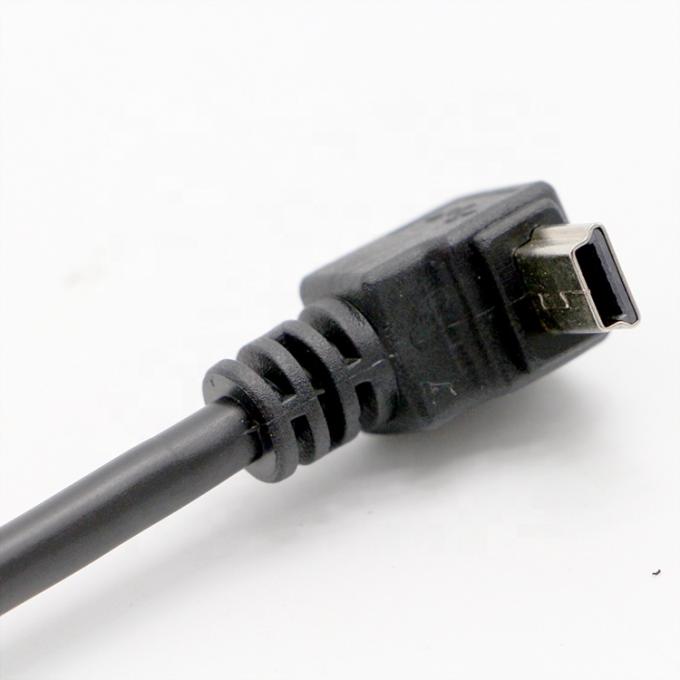 OEM rechts links omhoog naar beneden 90 graden hoek MINI USB kabel voor PS3 Controller MP3 Camera 4