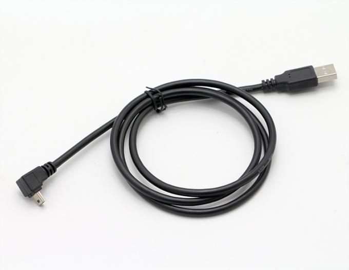 OEM rechts links omhoog naar beneden 90 graden hoek MINI USB kabel voor PS3 Controller MP3 Camera 6
