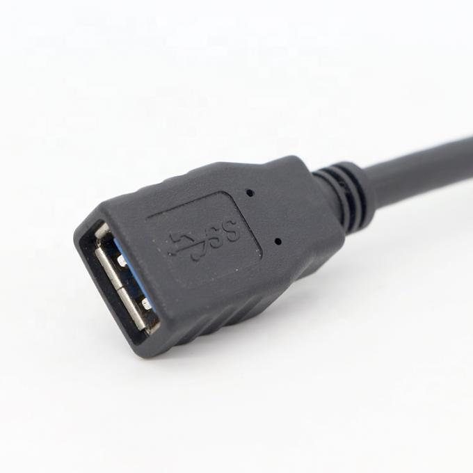 USB 3.0 A Vrouwelijke naar USB 3.0 A Vrouwelijke Uitbreiding Data Charger Cable 3