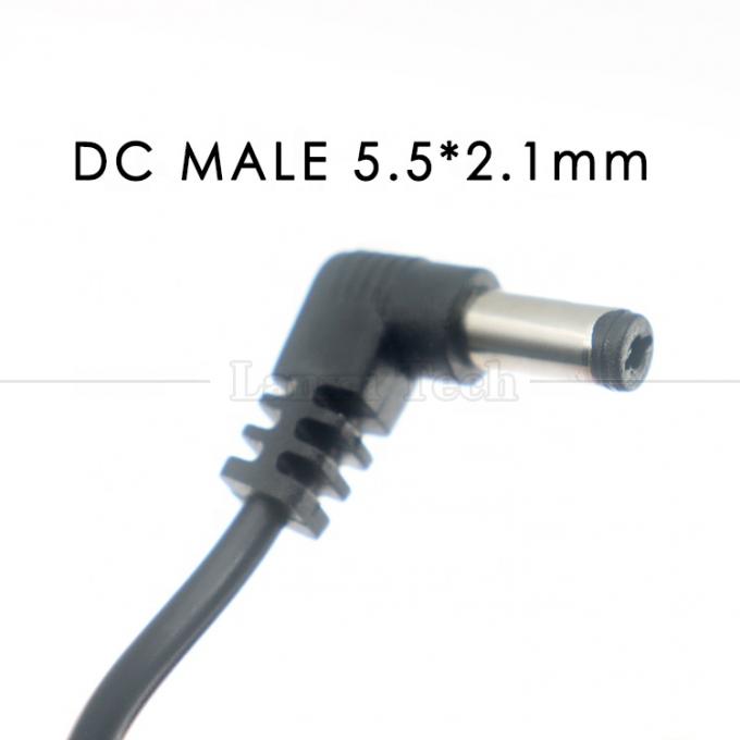 12V Booster USB 5V tot 12V 90 graden hoek 5.5x2.1 mm Jack kabel voor Wifi Router 5