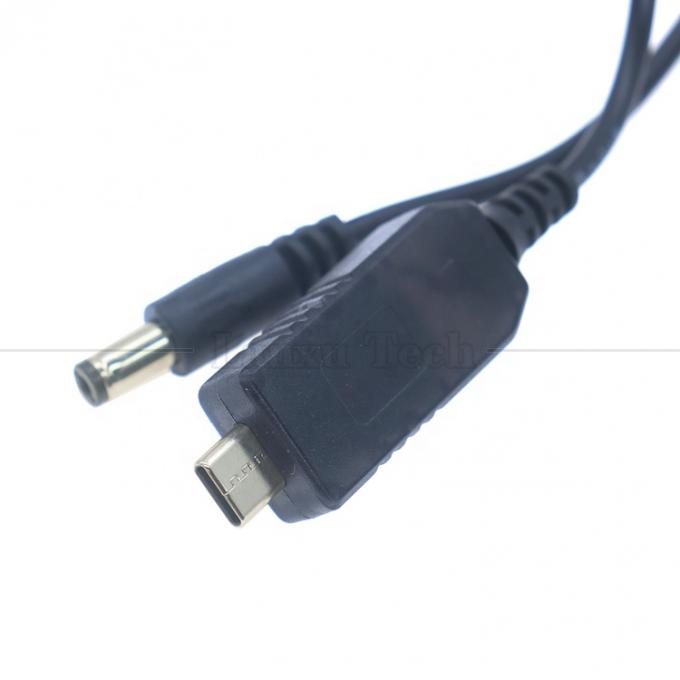 USB Type C tot DC 5.5x2.1mm 8.4v 7.4v 6v 4.5v 3.6v 3v 2.4v 9v 12v Uitgangskabel voor Wifi Router Led Light Strip Circuit 3