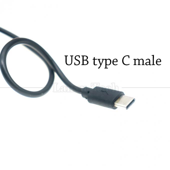 Hoogwaardige 1m Booster Converter 5v tot 12v USB tot USB Type C Power Charger Cable voor lichte matten 4