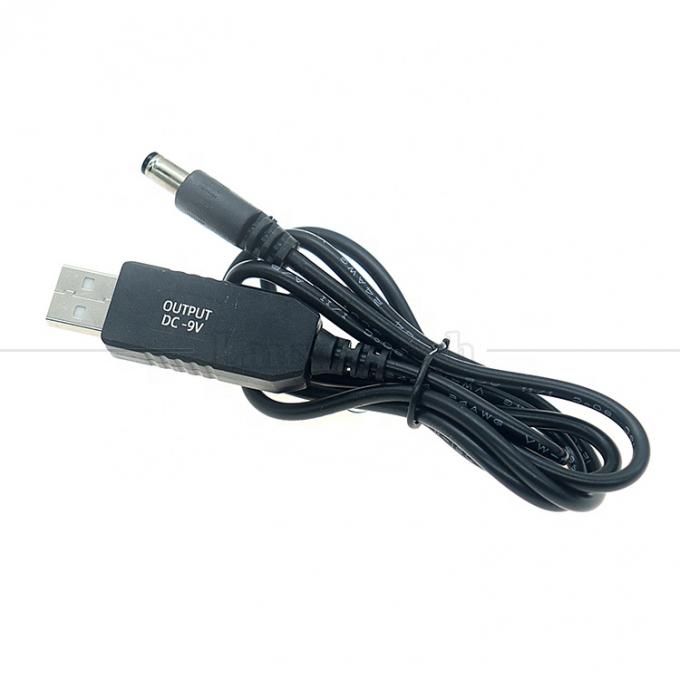 High Quality Booster 5V USB naar 9V DC 5.5x2.1mm Step Up Converter Power Charger Cable voor Wifi Router Modem 5