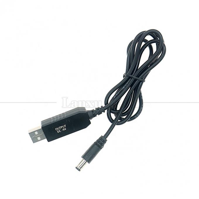 High Quality Booster 5V USB naar 9V DC 5.5x2.1mm Step Up Converter Power Charger Cable voor Wifi Router Modem 6