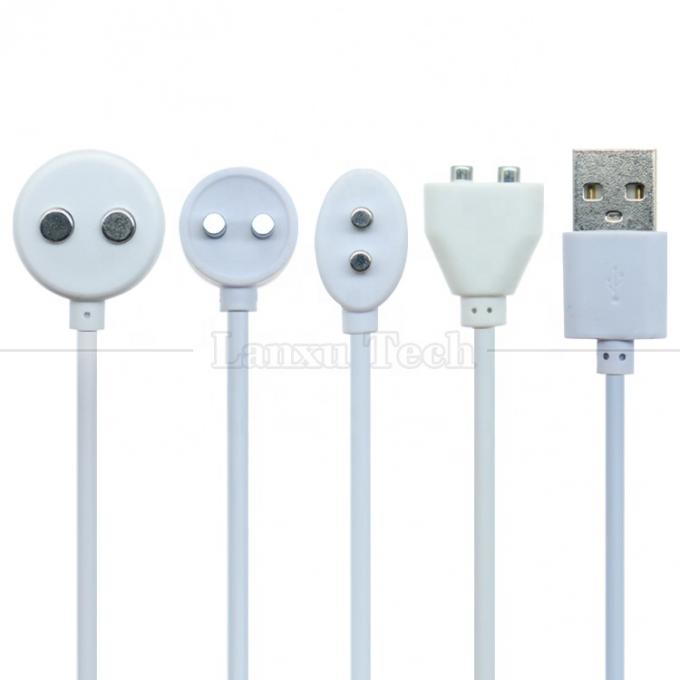 2 PIN USB Magnetische Elektrische Tandborstel Schoonheidsinstrumenten Volwassen Seks Speelgoed Vibrator Charger Kabel 1