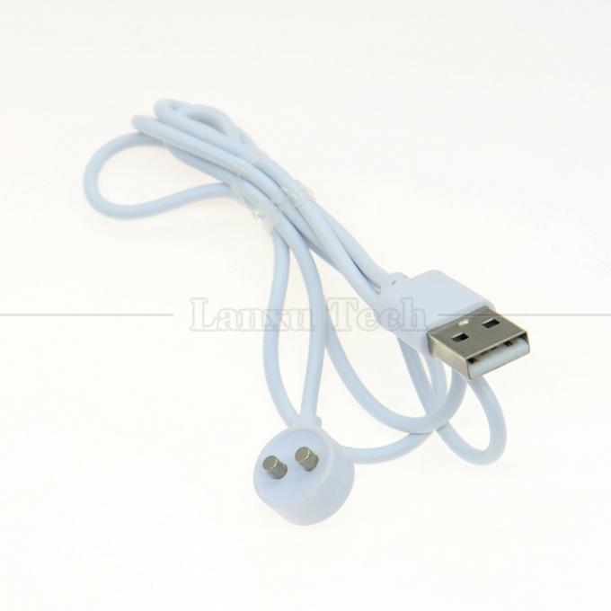 2 PIN USB Magnetische Elektrische Tandborstel Schoonheidsinstrumenten Volwassen Seks Speelgoed Vibrator Charger Kabel 2