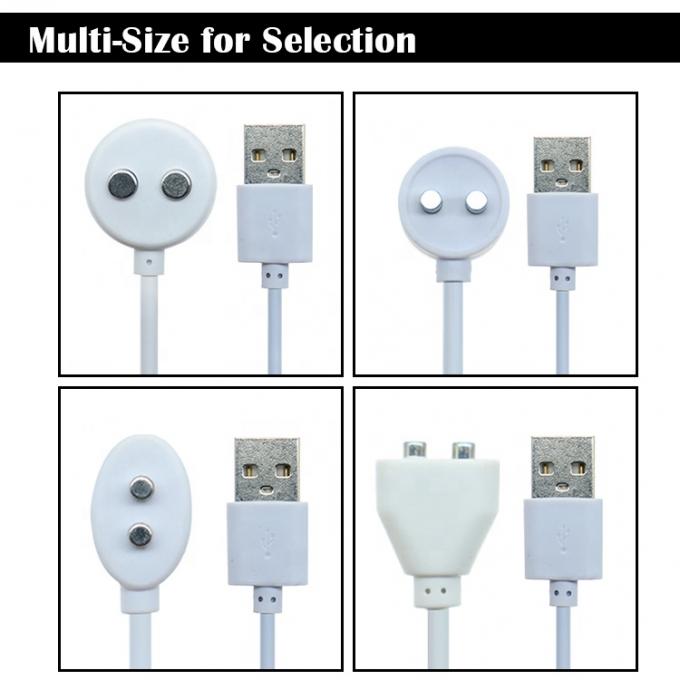 2 PIN USB Magnetische Elektrische Tandborstel Schoonheidsinstrumenten Volwassen Seks Speelgoed Vibrator Charger Kabel 0
