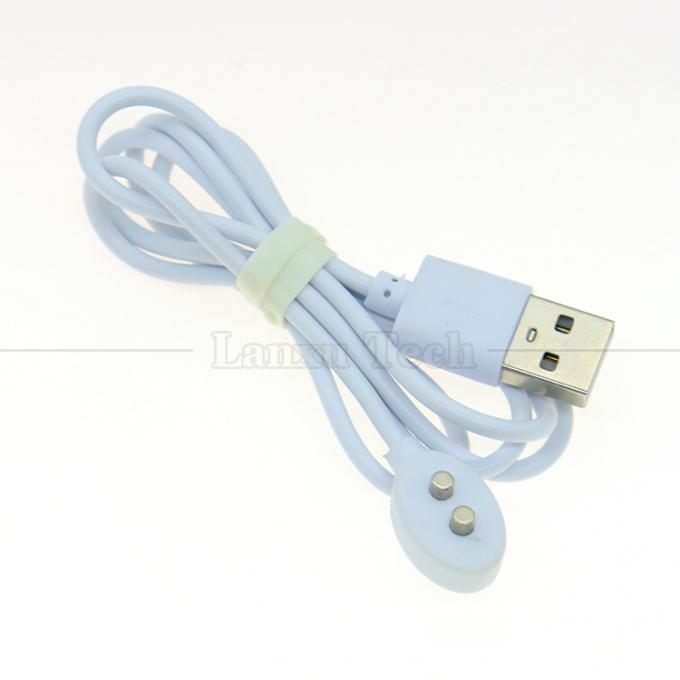 2 PIN USB Magnetische Elektrische Tandborstel Schoonheidsinstrumenten Volwassen Seks Speelgoed Vibrator Charger Kabel 6