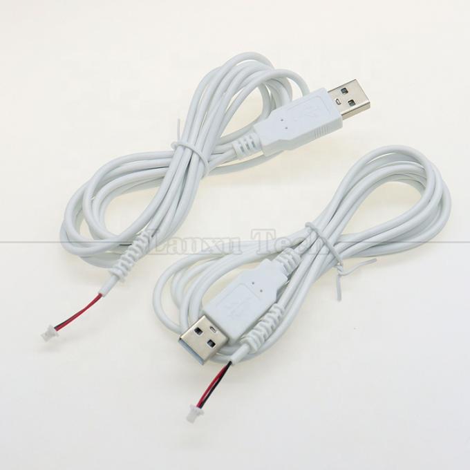 Custom Assembly USB A Male tot JST 2pin 1.0mm 2.0mm 1.25mm Pitch SHR MX XH SH VH PH Connector Cable 1
