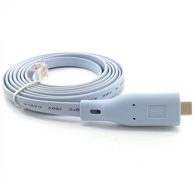 Plug and Play 6FT USB Type C naar RJ45 Serial Adapter Console Cable voor Cisco Router Switch 3