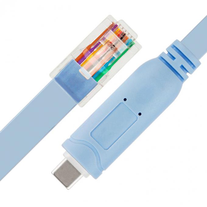 Plug and Play 6FT USB Type C naar RJ45 Serial Adapter Console Cable voor Cisco Router Switch 1