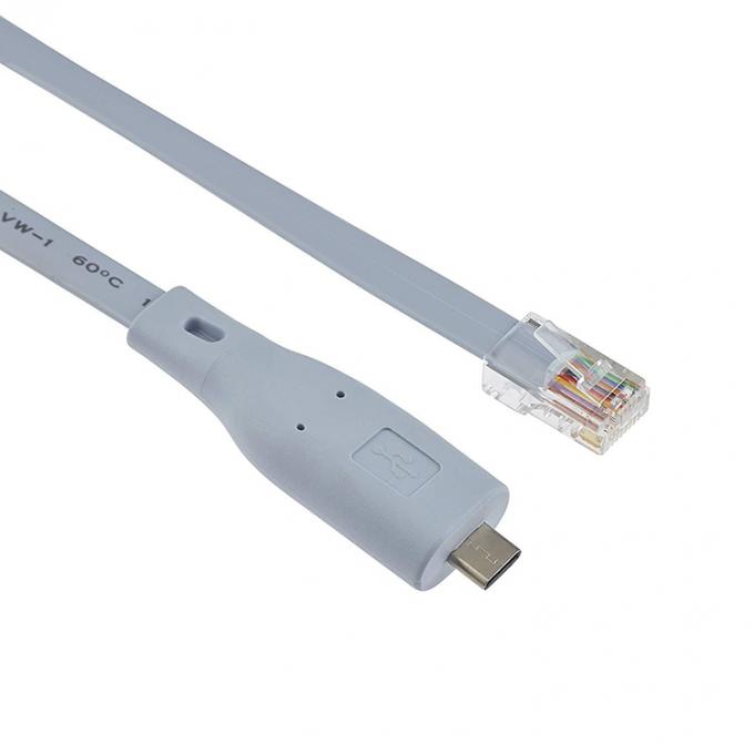 Plug and Play 6FT USB Type C naar RJ45 Serial Adapter Console Cable voor Cisco Router Switch 2