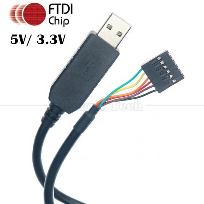 FTDI Chip FT232 USB naar TTL 3.3V 5V Uart RTS CTS TXD RXD Series Converter Cable voor Arduino Raspberry Pi 4