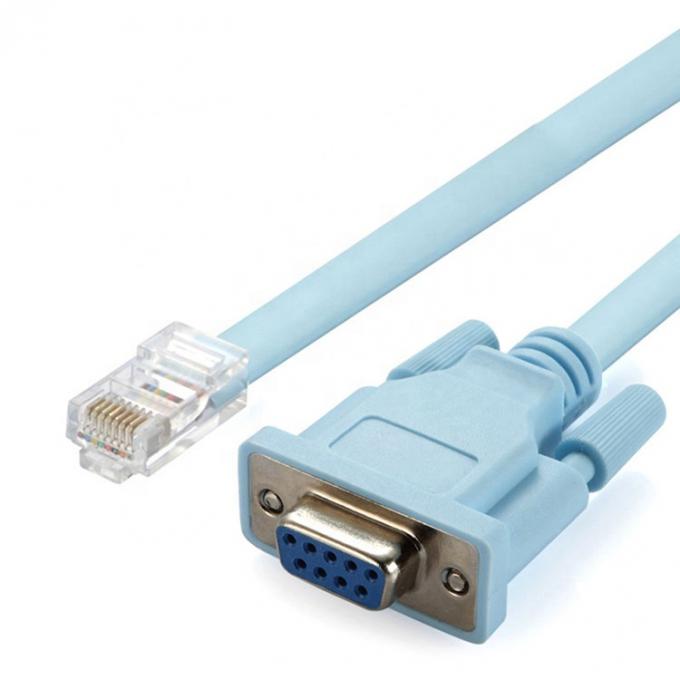 1.8M RS232 DB9 PIN Vrouwelijke naar RJ45 Netwerkconsole kabel voor Cisco Router Switch 1