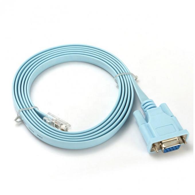 1.8M RS232 DB9 PIN Vrouwelijke naar RJ45 Netwerkconsole kabel voor Cisco Router Switch 2