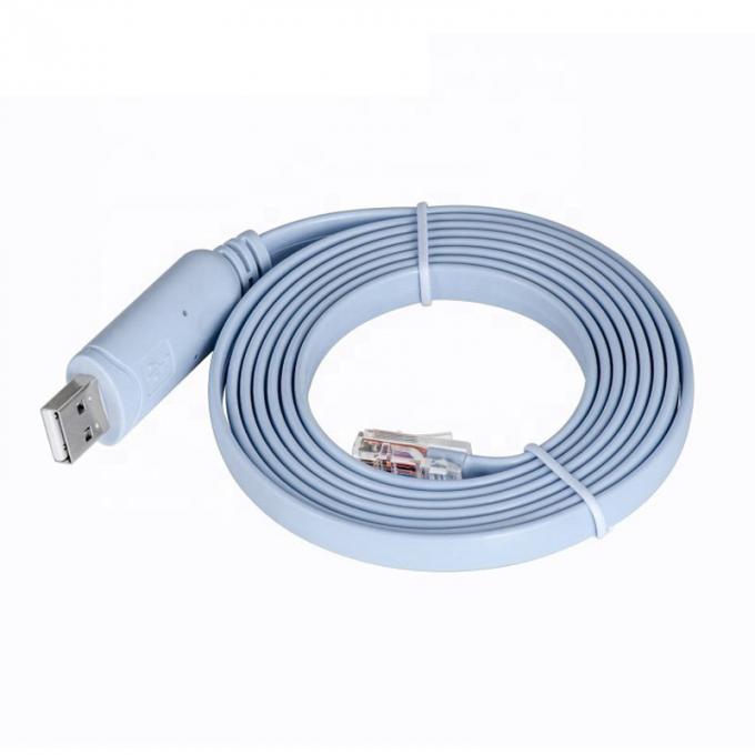 CH340 Rollover USB Console Cable voor Cisco Router 5