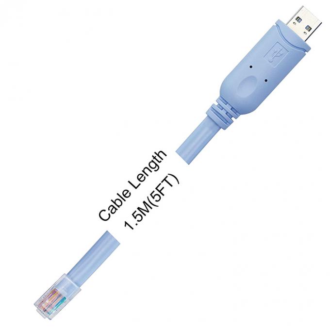 CH340 Rollover USB Console Cable voor Cisco Router 7