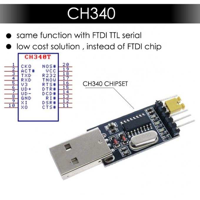 CH340 Rollover USB Console Cable voor Cisco Router 3
