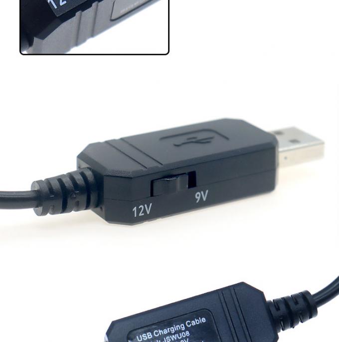 Hoogwaardige USB 5v tot 9v 12v stap up DC Power Cord Booster Cable voor Router 2