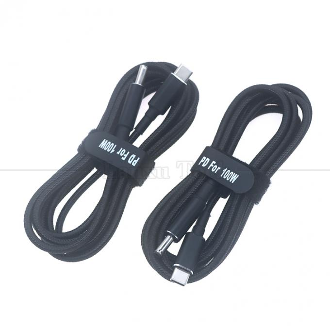 20V 5A 100W Dual E Mark Chip PD Charging USB Type C naar DC Laptop Cable Wire Adapter voor HP Asus Lenovo Dell 4