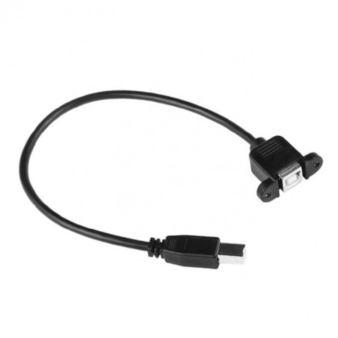 Schroefvergrendelingsstaaf Man tot Vrouwelijk Panel Mount USB 3.0 Type B Printer Extension Cable 4