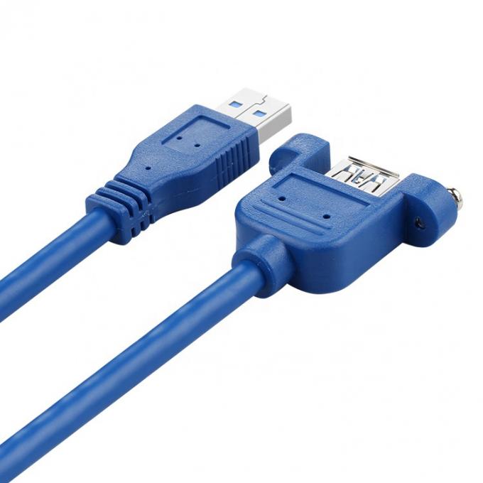 High Speed Data 5Gbps USB 3.0 Type A Man tot Vrouw Panel Mount USB 3.0 Verlengkabel 3