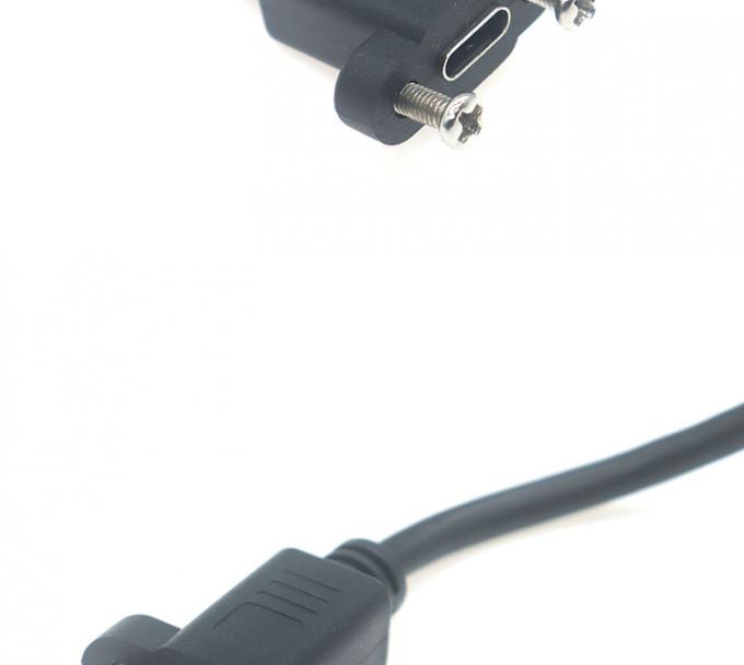 30 cm 50 cm schroefpaneel montage Man tot Vrouw USB Type C 3.1 verlengkabel 5
